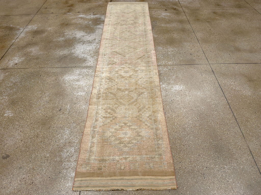 Vintage Turkish Anatolian Runner, No.33690 - Gss