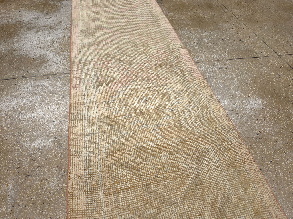 Vintage Turkish Anatolian Runner, No.33690 - Gss