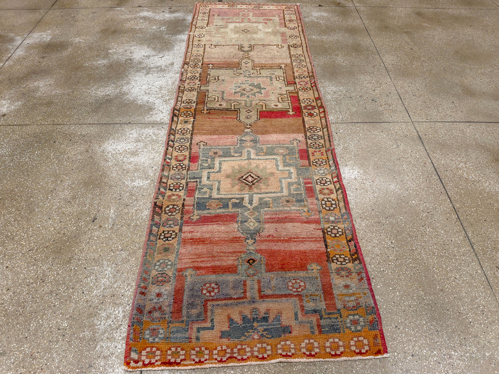 Vintage Turkish Anatolian Runner, No.33693 - Gss