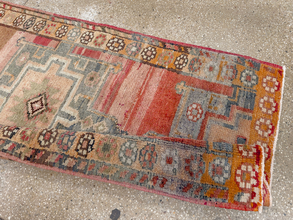 Vintage Turkish Anatolian Runner, No.33693 - Gss