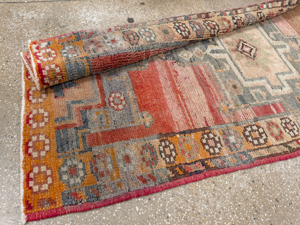 Vintage Turkish Anatolian Runner, No.33693 - Gss