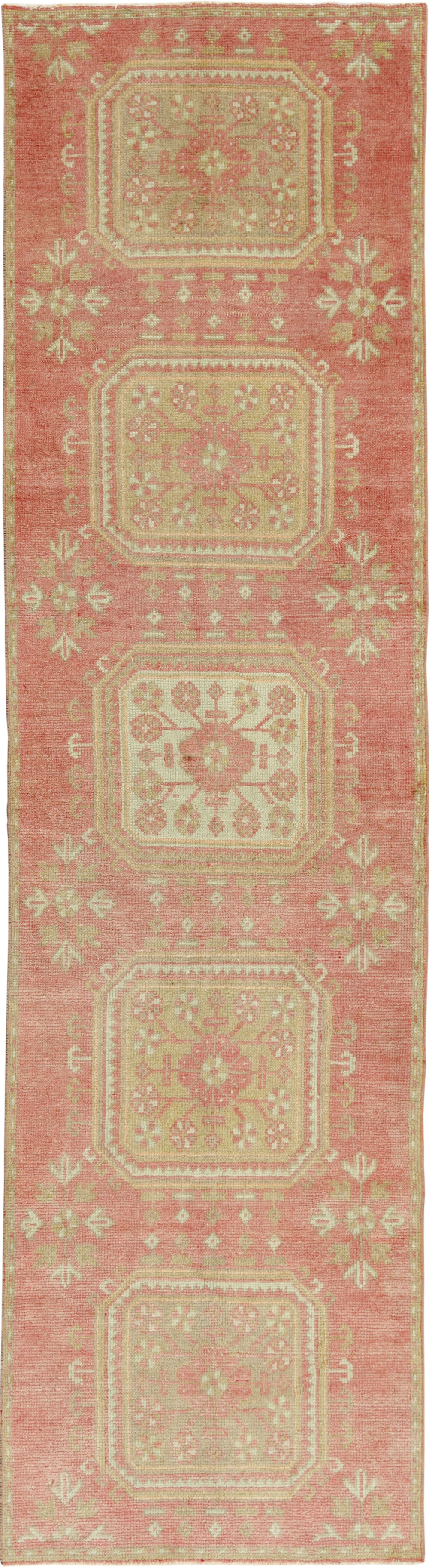 Vintage Turkish Anatolian Runner, No.33697 - Gss
