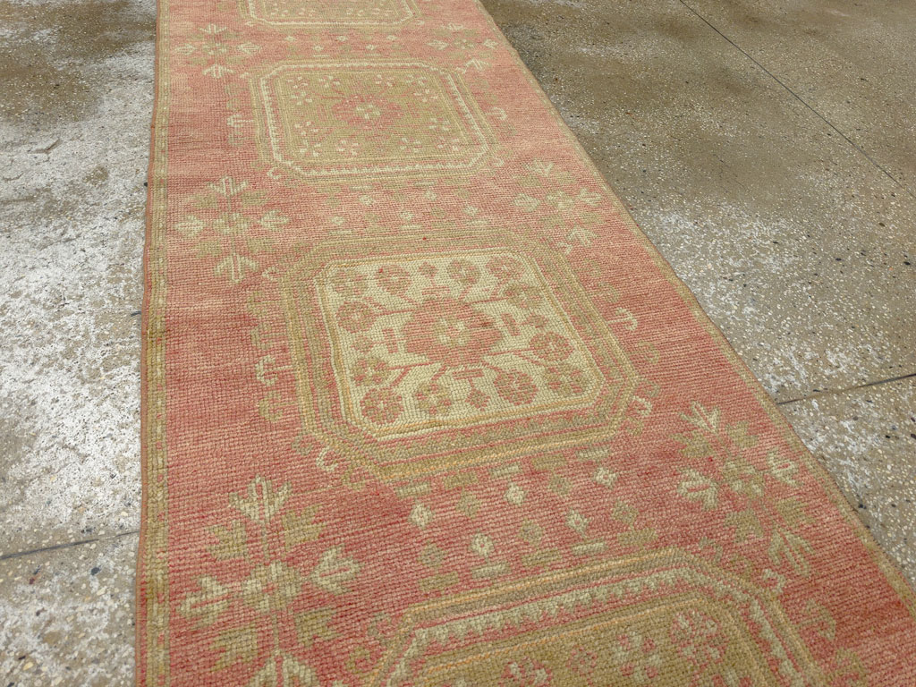 Vintage Turkish Anatolian Runner, No.33697 - Gss