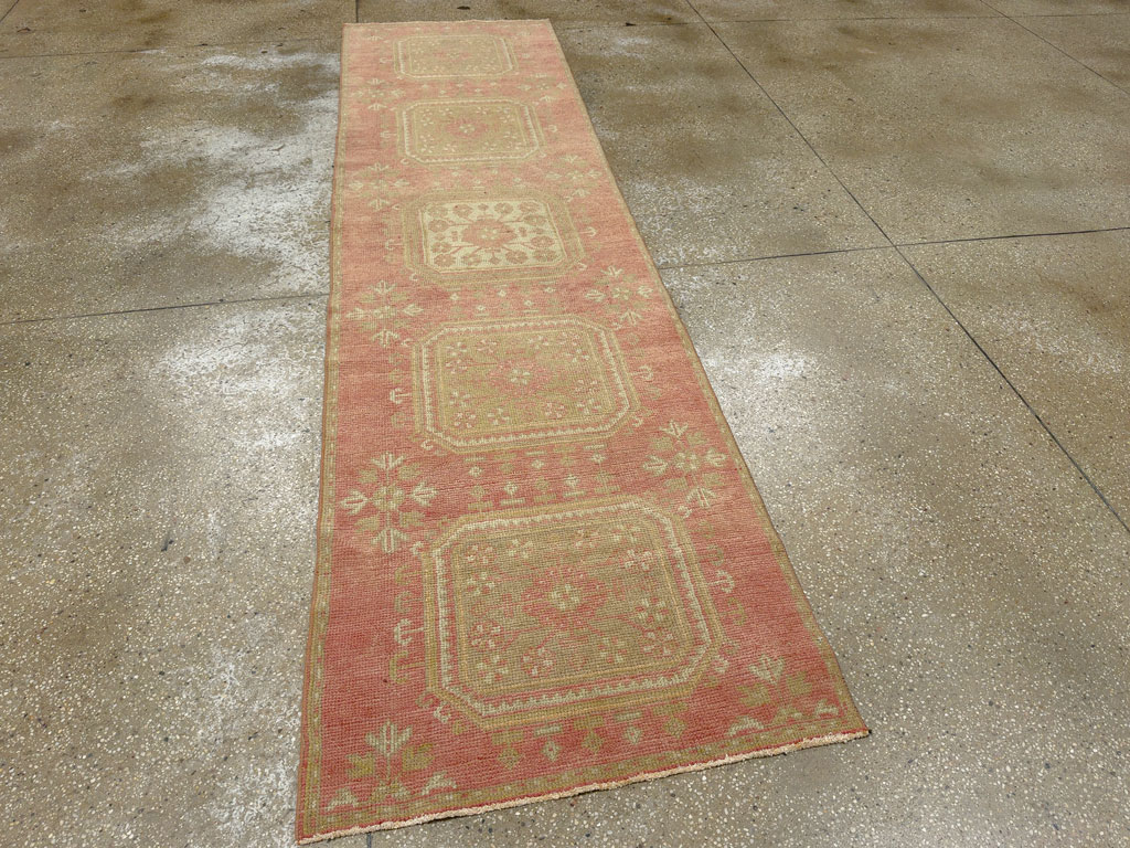 Vintage Turkish Anatolian Runner, No.33697 - Gss