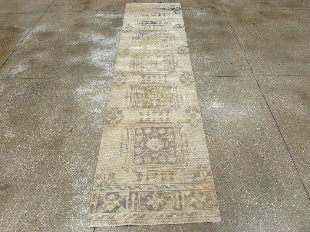 Vintage Turkish Anatolian Runner, No.33702 - Gss