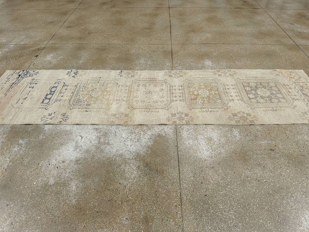 Vintage Turkish Anatolian Runner, No.33702 - Gss