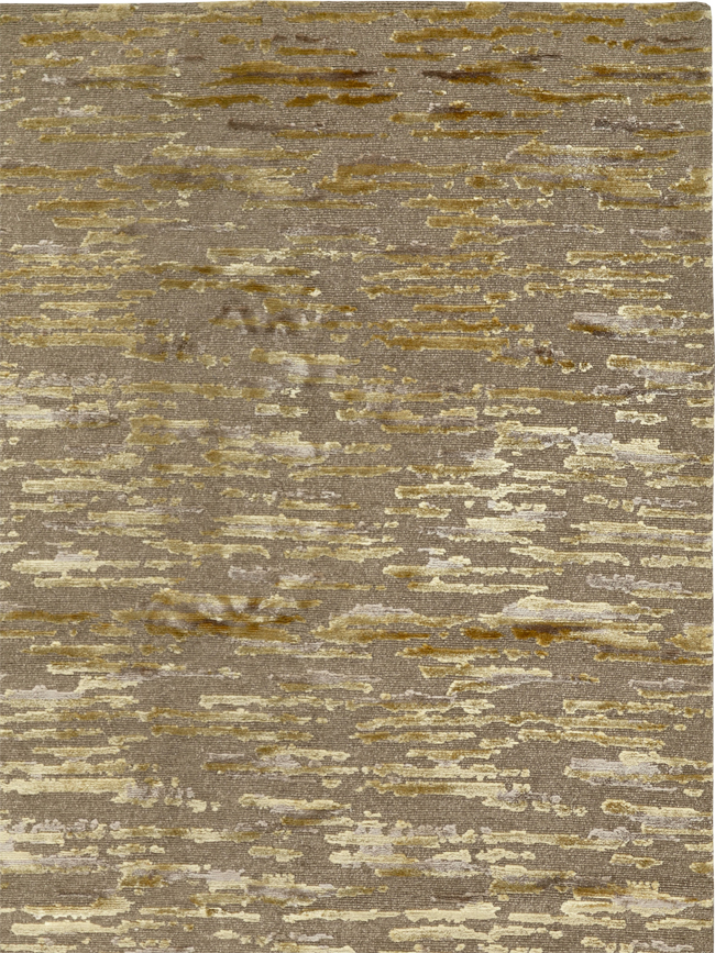 Modern Nepali Room Size Carpet, No.33703 - Gss