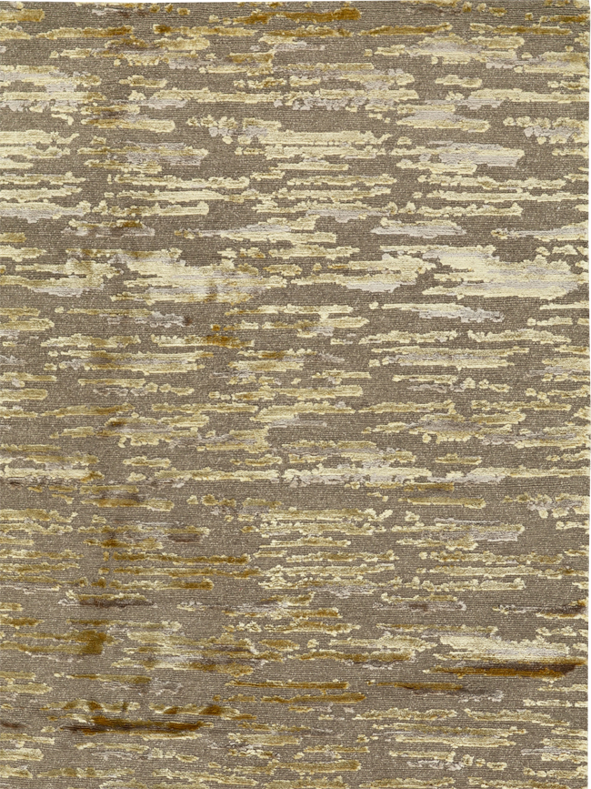 Modern Nepali Room Size Carpet, No.33703 - Gss