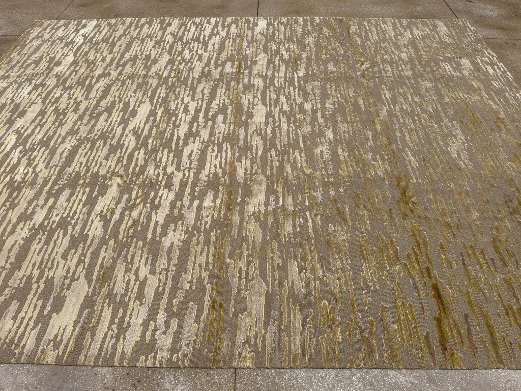 Modern Nepali Room Size Carpet, No.33703 - Gss