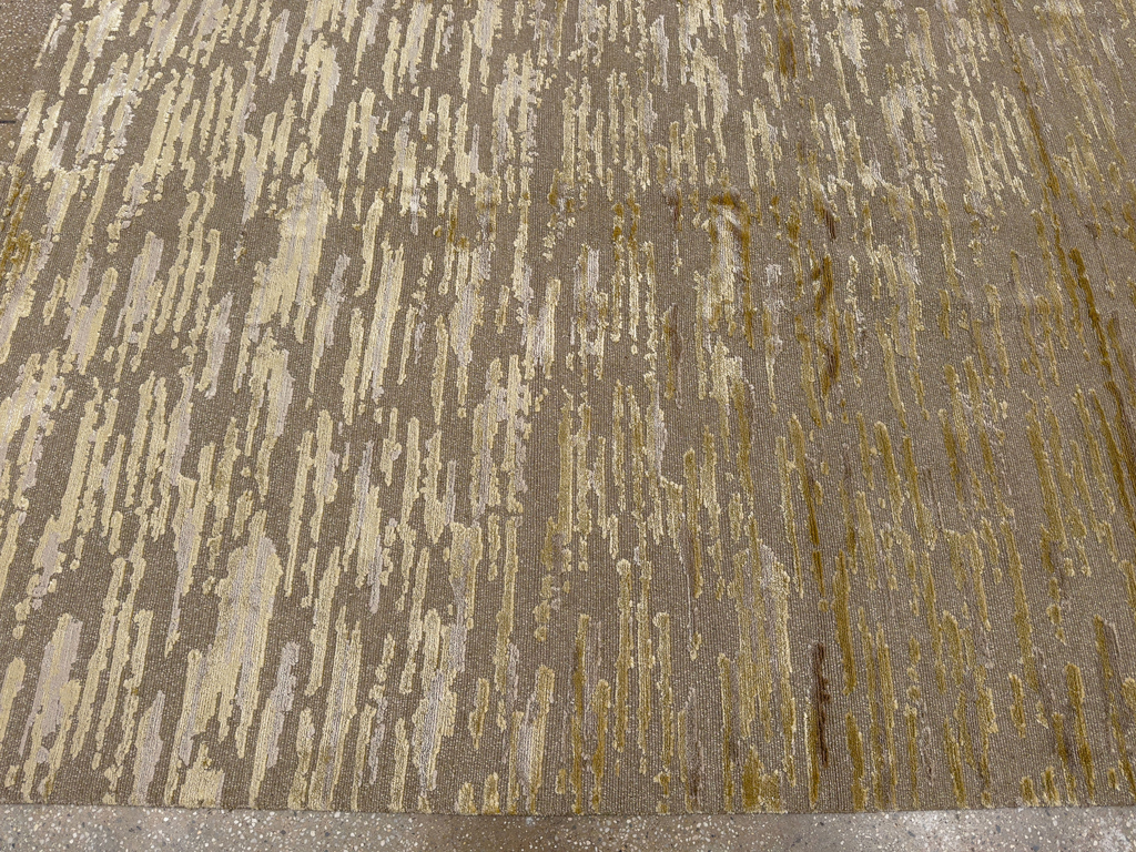 Modern Nepali Room Size Carpet, No.33703 - Gss