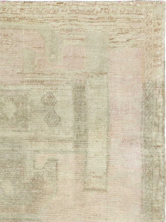 Vintage Turkish Anatolian Wide Gallery Runner, No.33706 - Gss