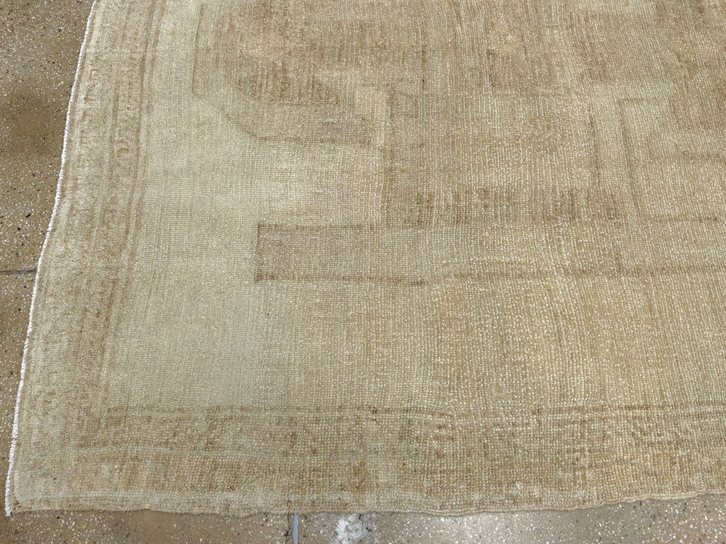 Vintage Turkish Anatolian Wide Gallery Runner, No.33706 - Gss