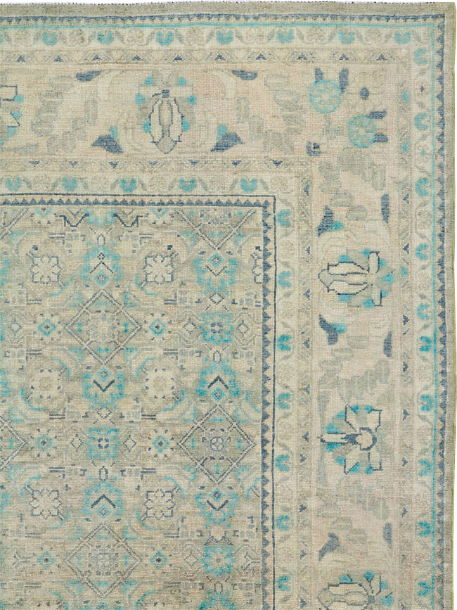 Antique Persian Malayer Accent Carpet, No.33707 - Gss