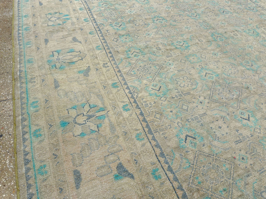 Antique Persian Malayer Accent Carpet, No.33707 - Gss