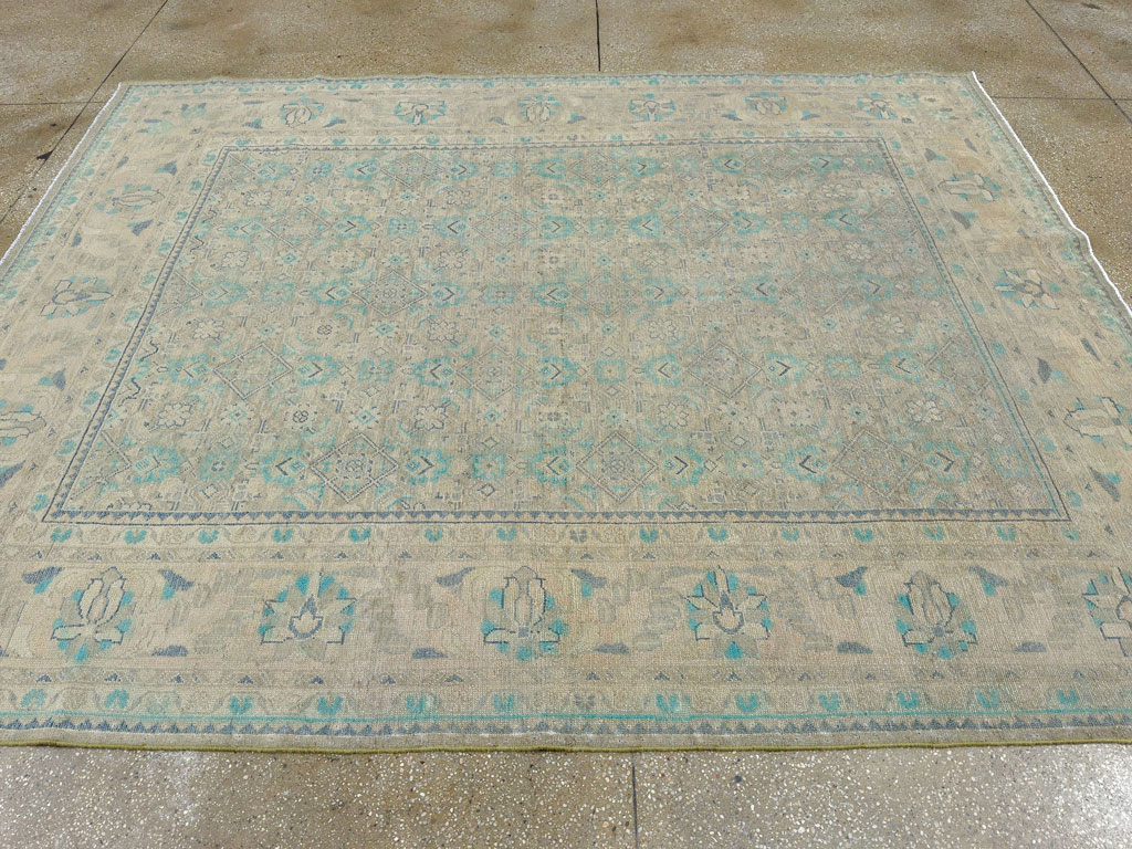 Antique Persian Malayer Accent Carpet, No.33707 - Gss