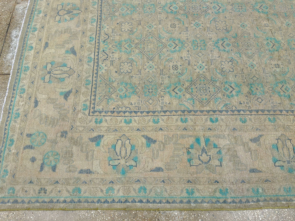 Antique Persian Malayer Accent Carpet, No.33707 - Gss