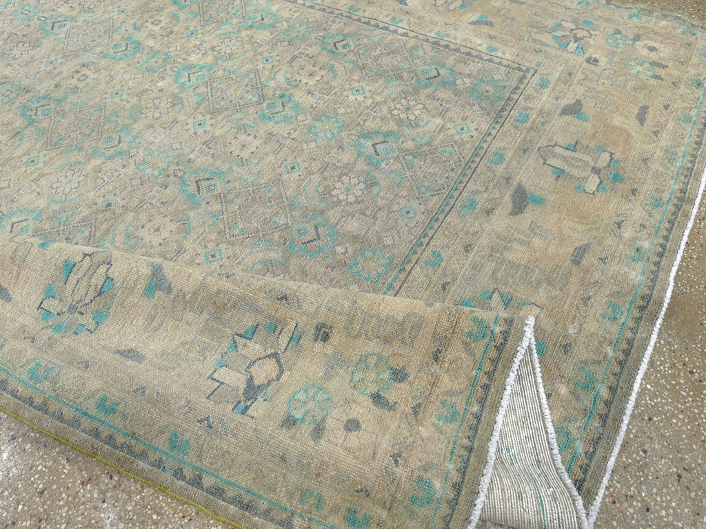 Antique Persian Malayer Accent Carpet, No.33707 - Gss