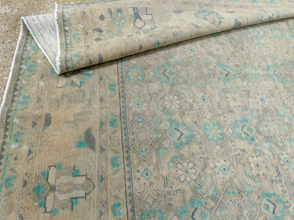 Antique Persian Malayer Accent Carpet, No.33707 - Gss