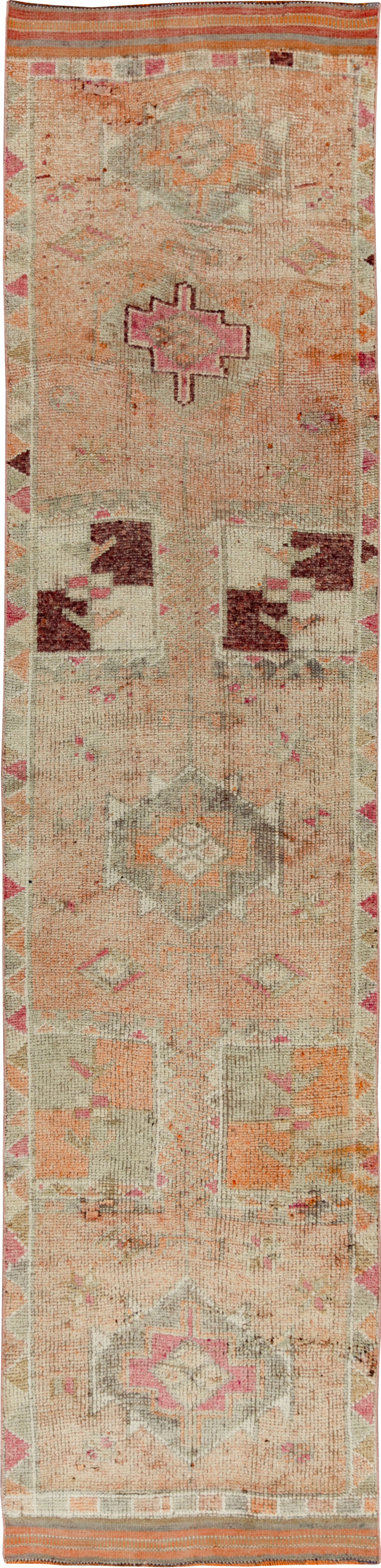 Vintage Turkish Anatolian Runner, No.33712 - Gss