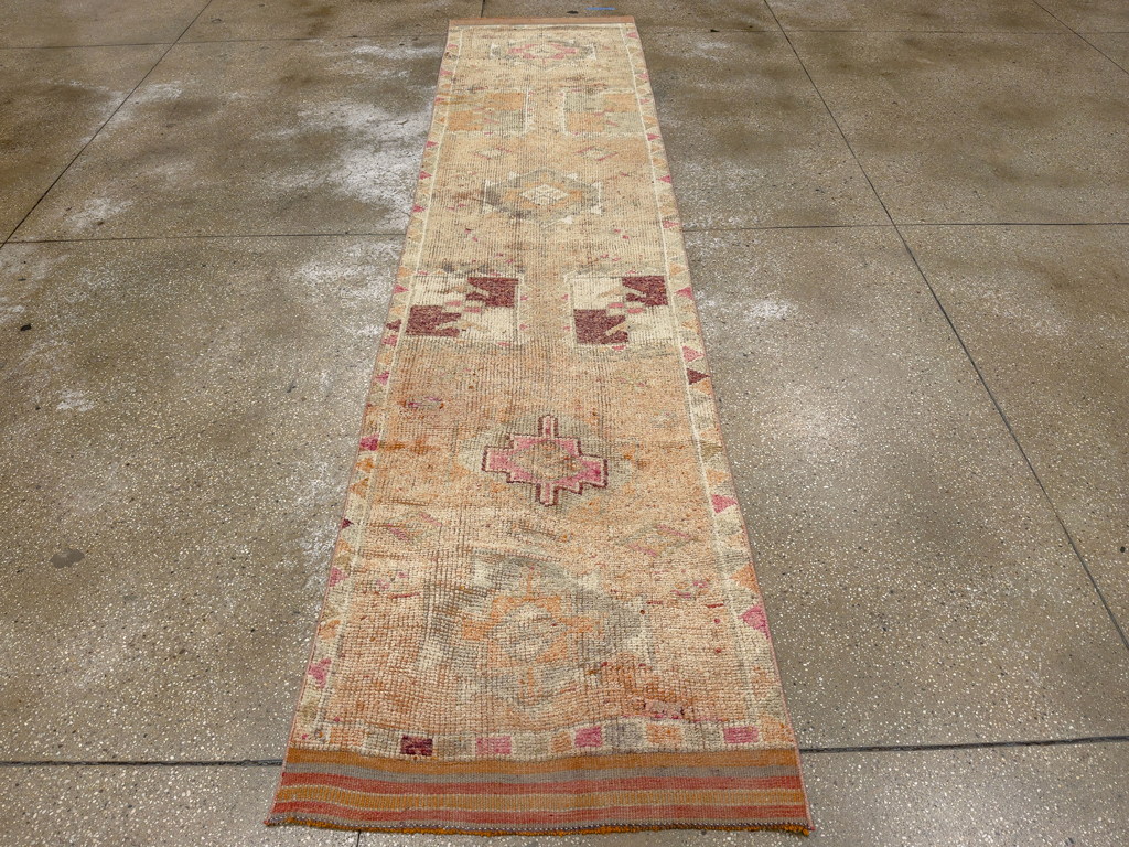 Vintage Turkish Anatolian Runner, No.33712 - Gss