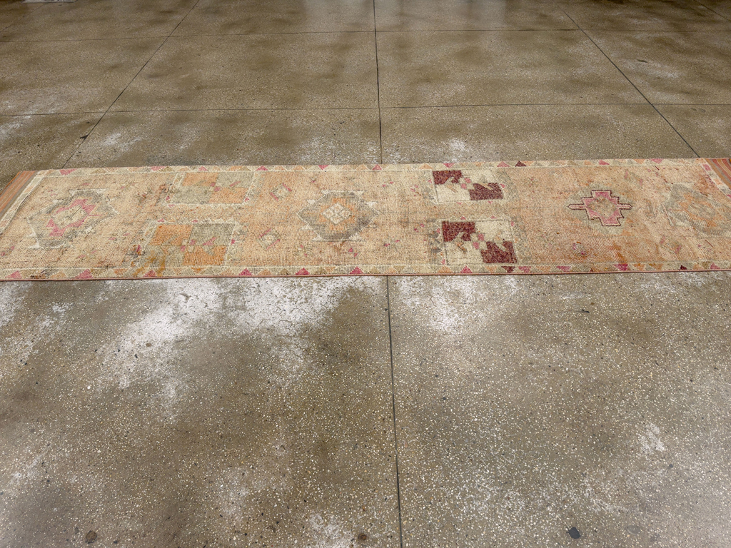 Vintage Turkish Anatolian Runner, No.33712 - Gss