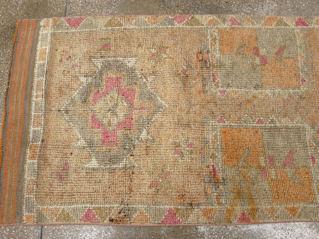 Vintage Turkish Anatolian Runner, No.33712 - Gss