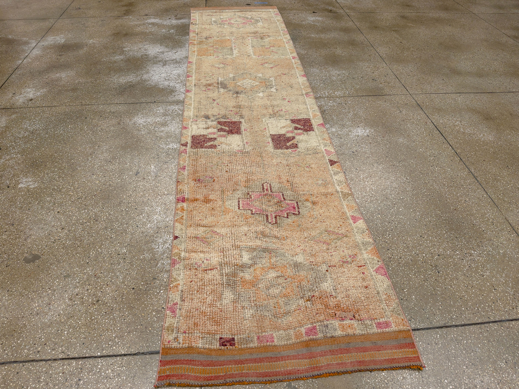 Vintage Turkish Anatolian Runner, No.33712 - Gss
