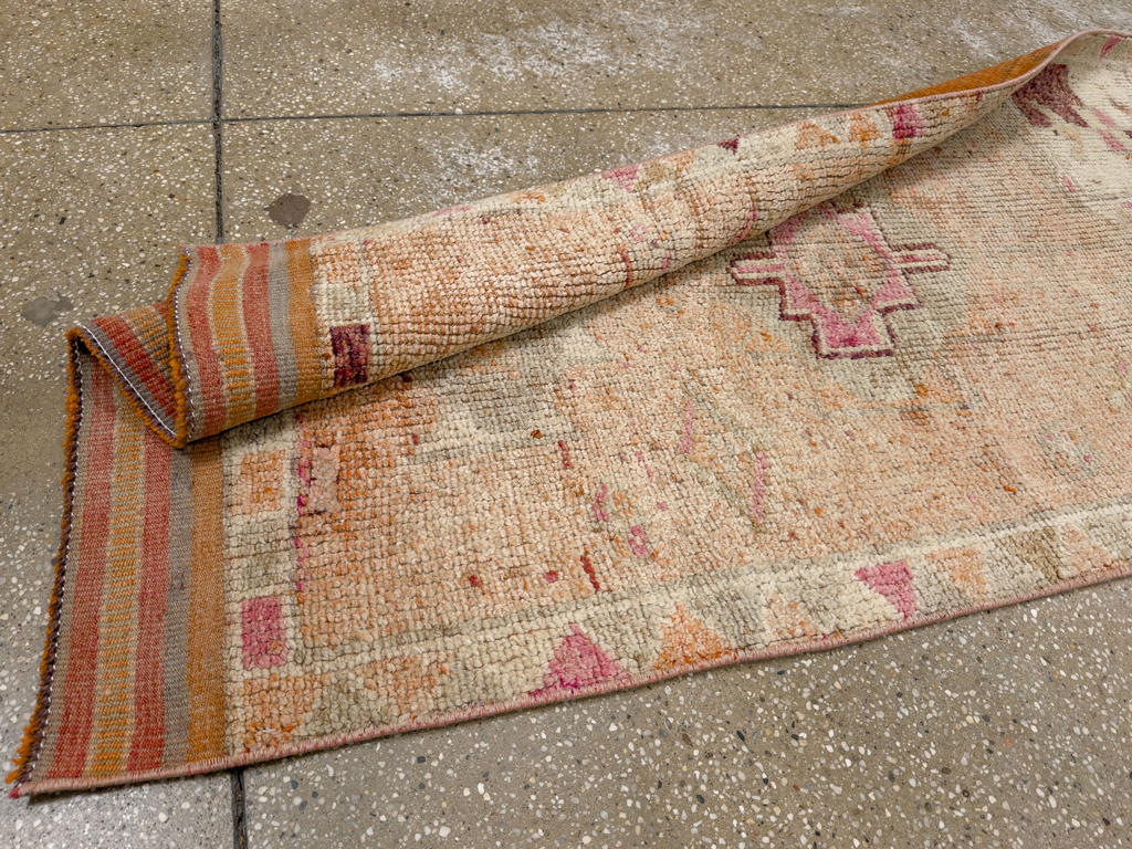 Vintage Turkish Anatolian Runner, No.33712 - Gss