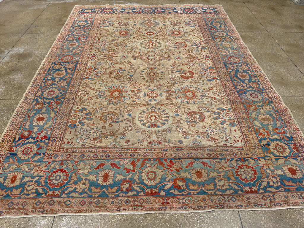 Antique Persian Sultanabad Room Size Carpet, No.33715 - Gss
