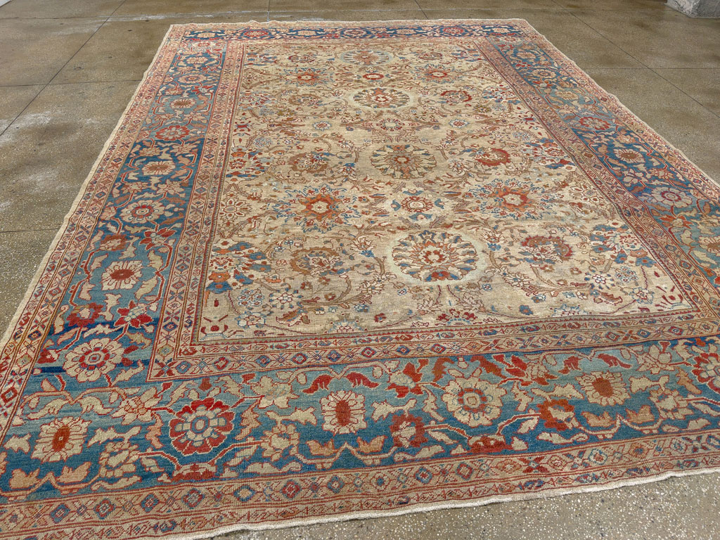 Antique Persian Sultanabad Room Size Carpet, No.33715 - Gss