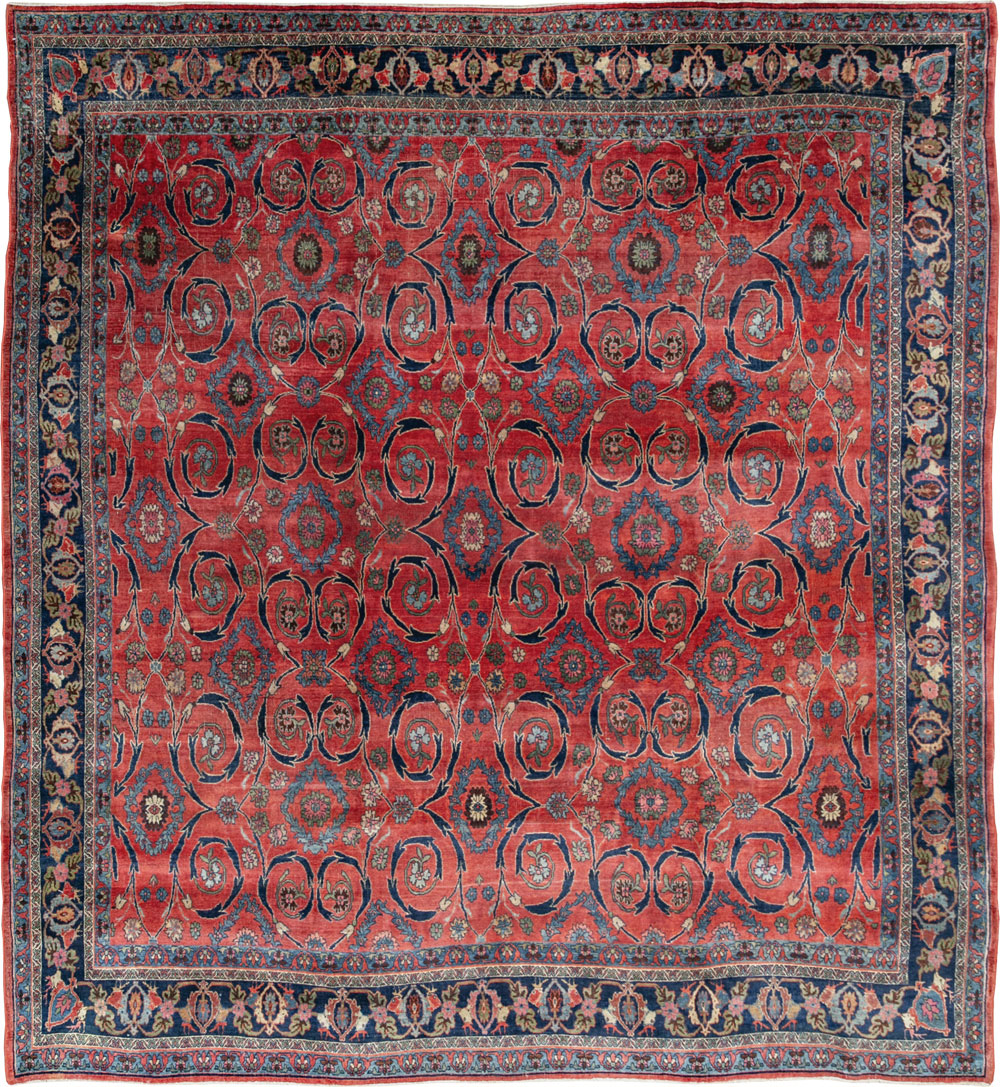 Antique Persian Bidjar Room Size Carpet, No.33716 - Gss