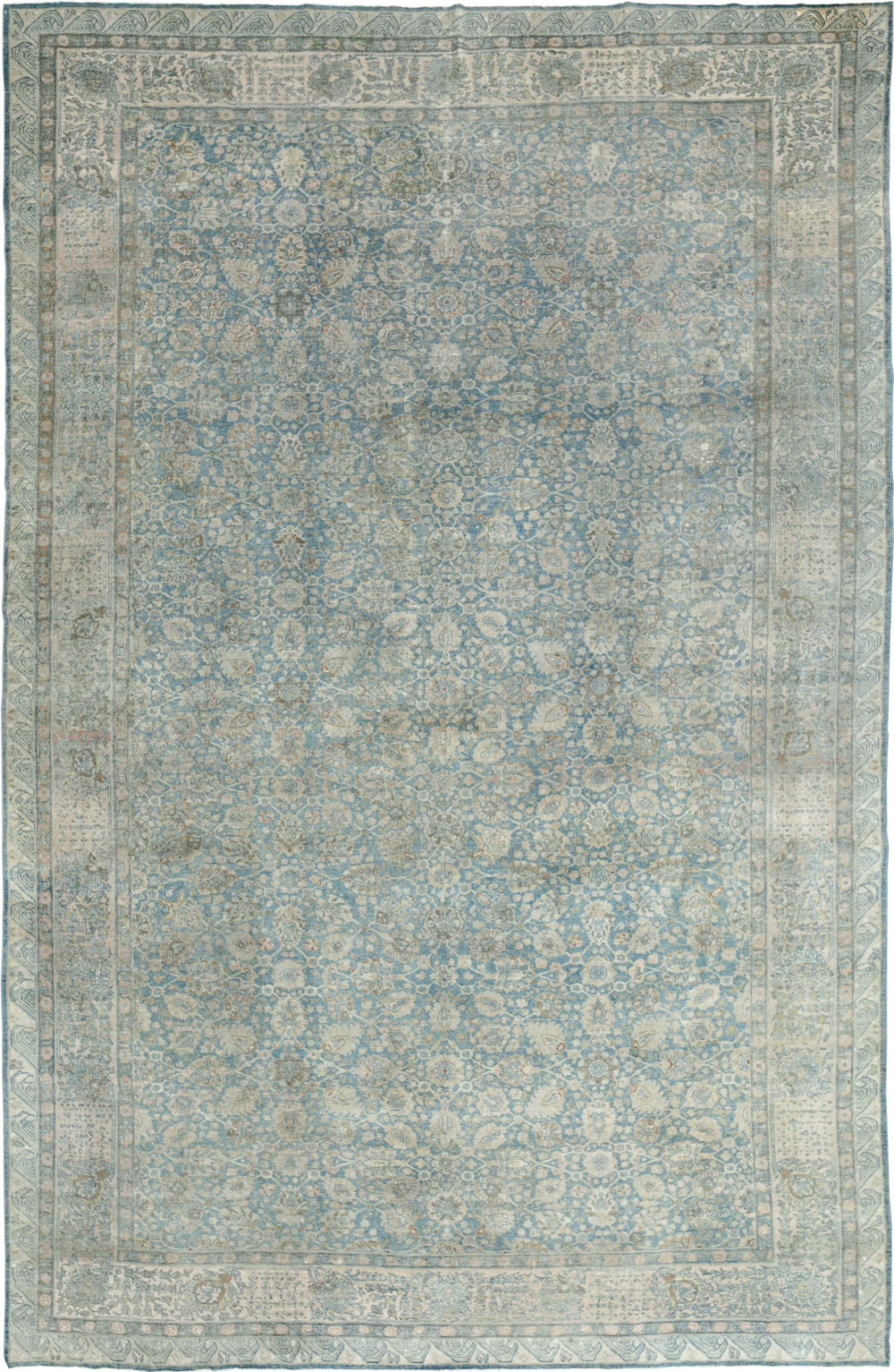 Antique Persian Tabriz Large Carpet, No.33717 - Gss