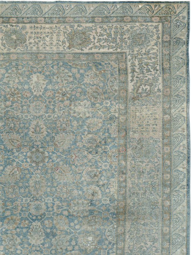 Antique Persian Tabriz Large Carpet, No.33717 - Gss