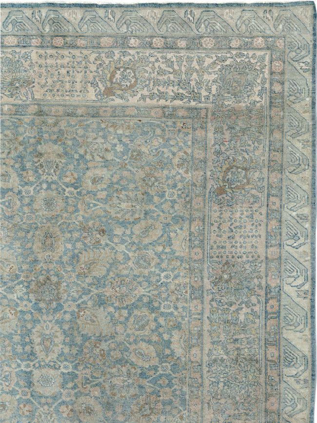 Antique Persian Tabriz Large Carpet, No.33717 - Gss