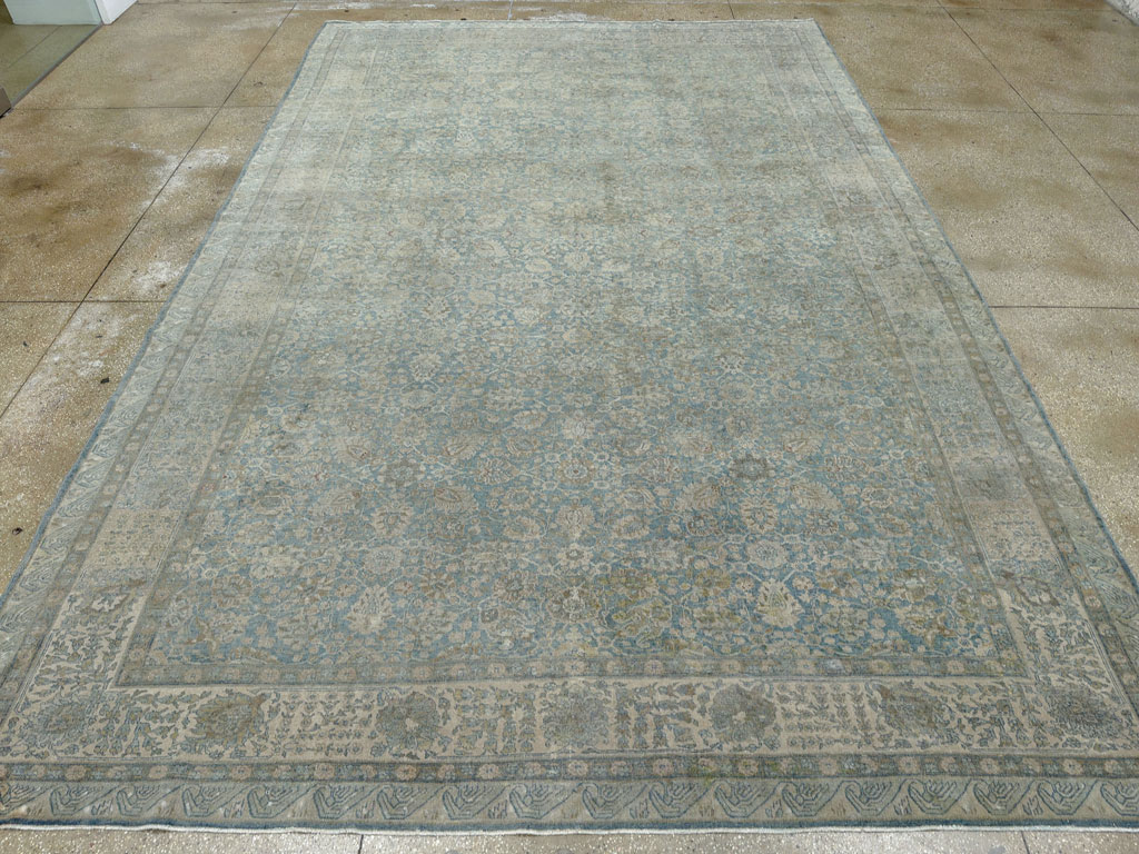 Antique Persian Tabriz Large Carpet, No.33717 - Gss