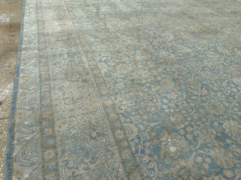 Antique Persian Tabriz Large Carpet, No.33717 - Gss