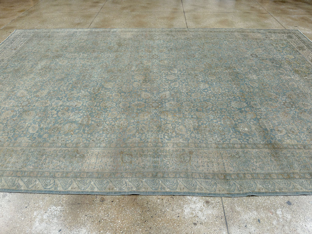 Antique Persian Tabriz Large Carpet, No.33717 - Gss