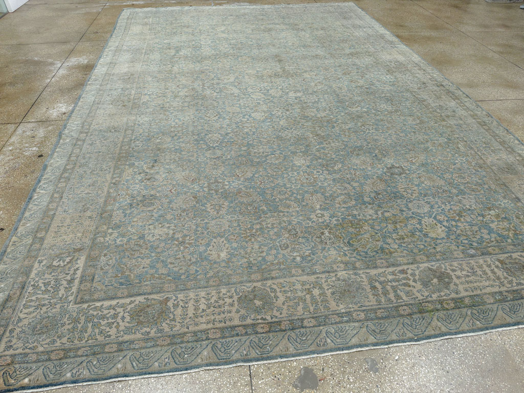Antique Persian Tabriz Large Carpet, No.33717 - Gss