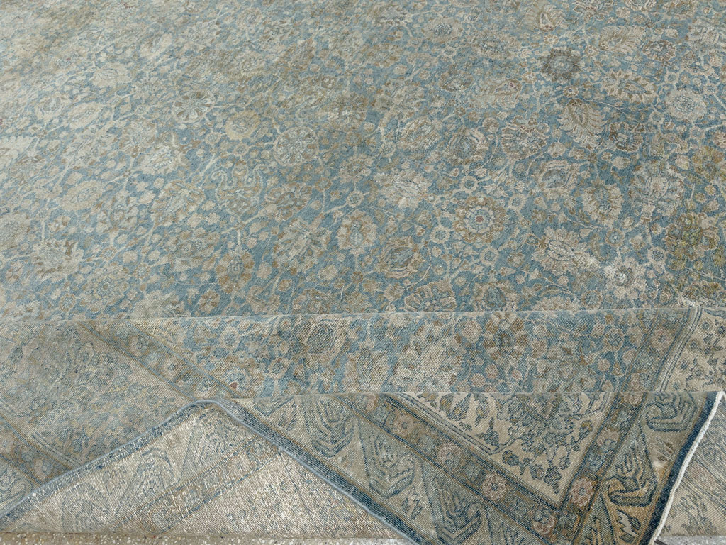 Antique Persian Tabriz Large Carpet, No.33717 - Gss