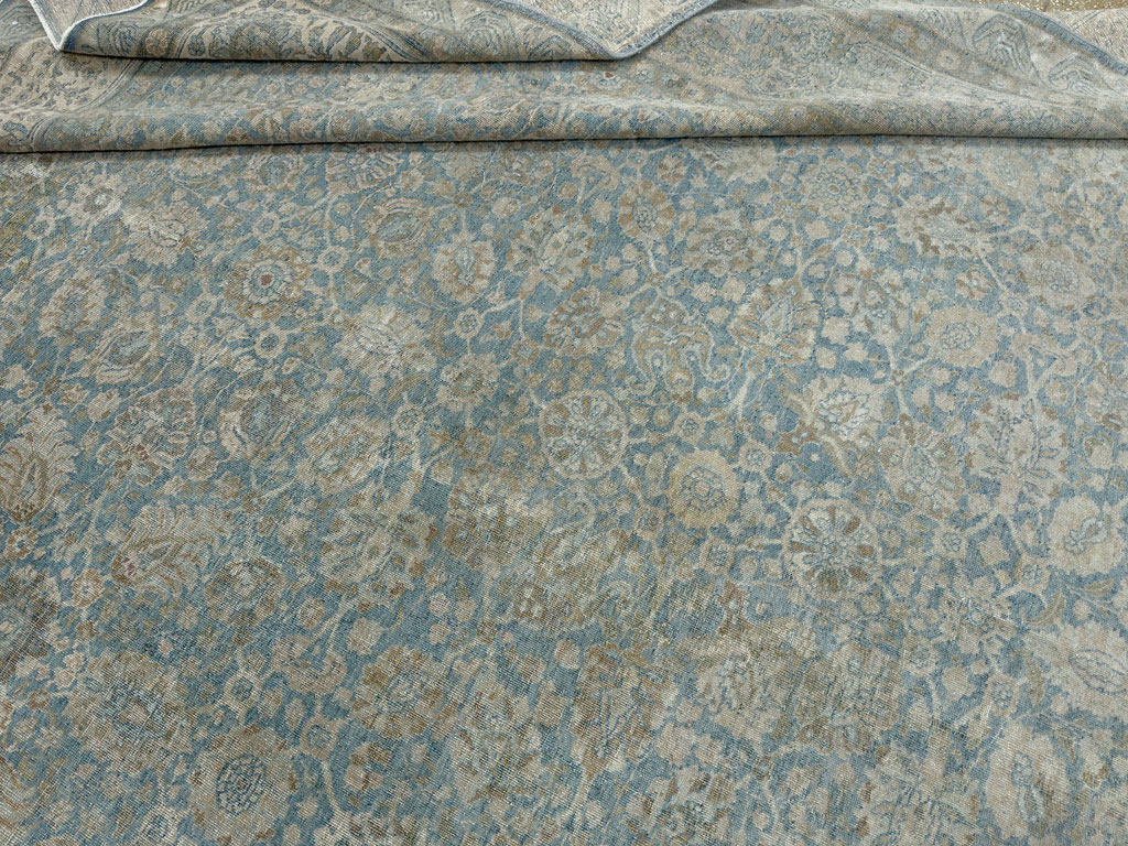 Antique Persian Tabriz Large Carpet, No.33717 - Gss