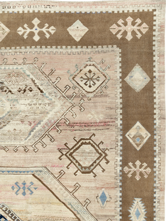 Vintage Turkish Anatolian Large Carpet, No.33725 - Gss