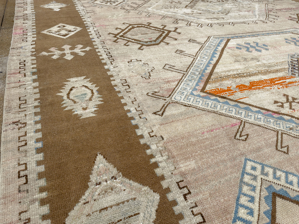Vintage Turkish Anatolian Large Carpet, No.33725 - Gss