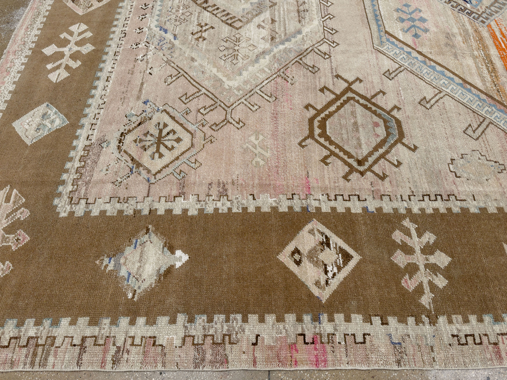 Vintage Turkish Anatolian Large Carpet, No.33725 - Gss