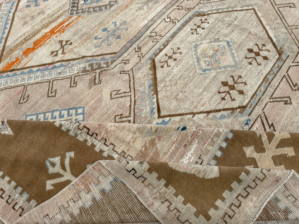 Vintage Turkish Anatolian Large Carpet, No.33725 - Gss