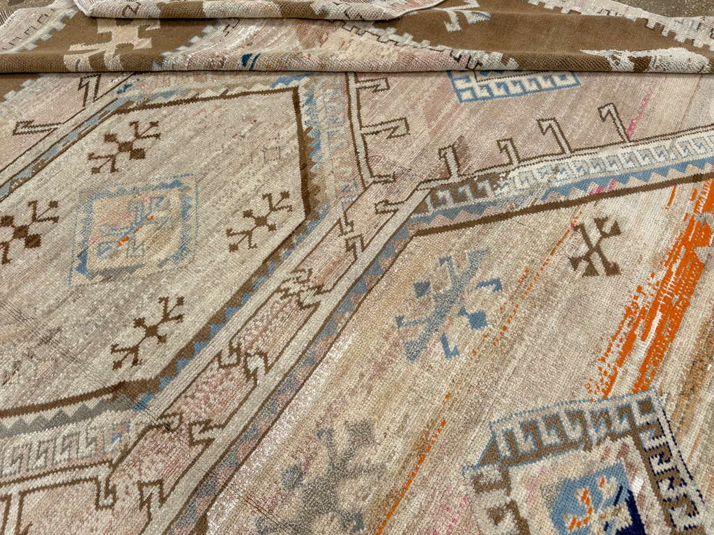 Vintage Turkish Anatolian Large Carpet, No.33725 - Gss