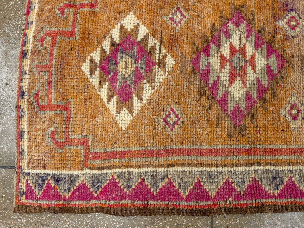 Vintage Turkish Anatolian Runner, No.33726 - Gss