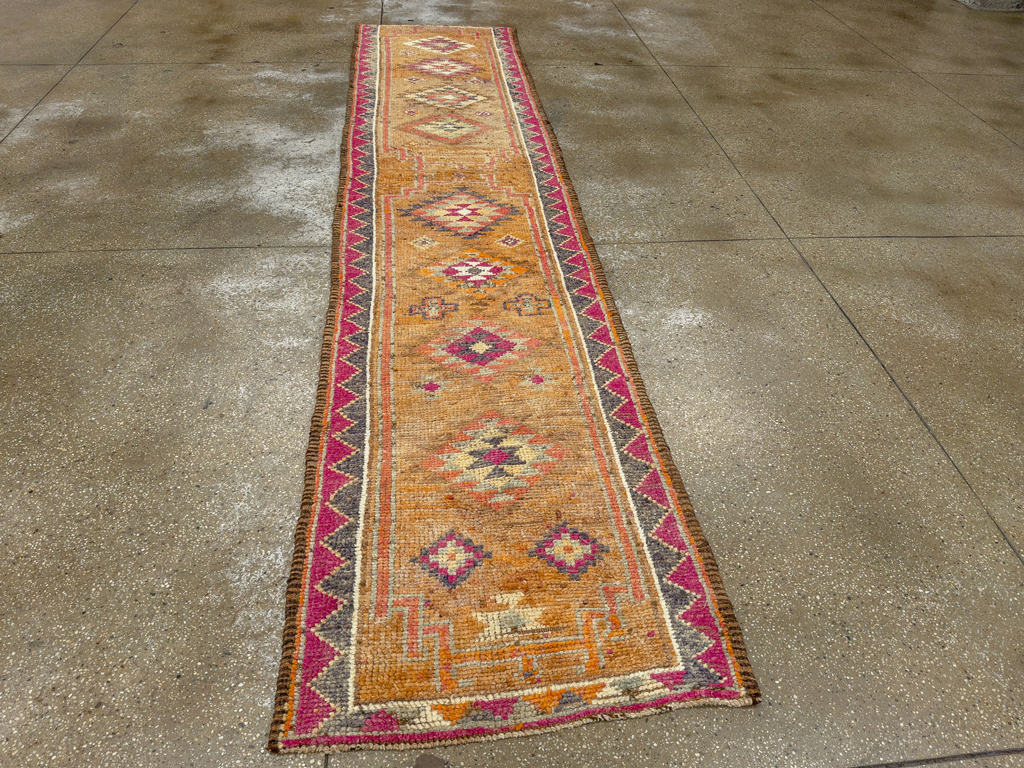 Vintage Turkish Anatolian Runner, No.33726 - Gss
