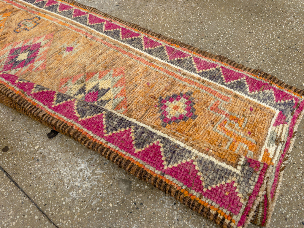 Vintage Turkish Anatolian Runner, No.33726 - Gss