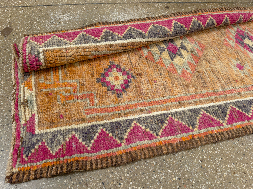 Vintage Turkish Anatolian Runner, No.33726 - Gss
