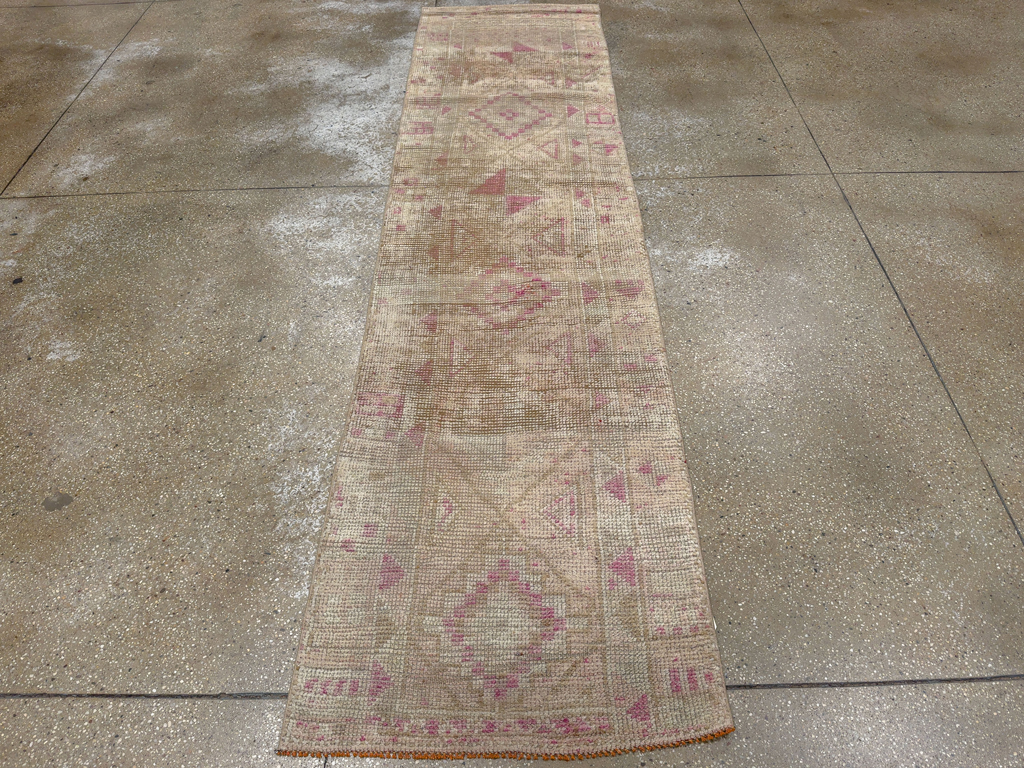 Vintage Turkish Anatolian Runner, No.33729 - Gss